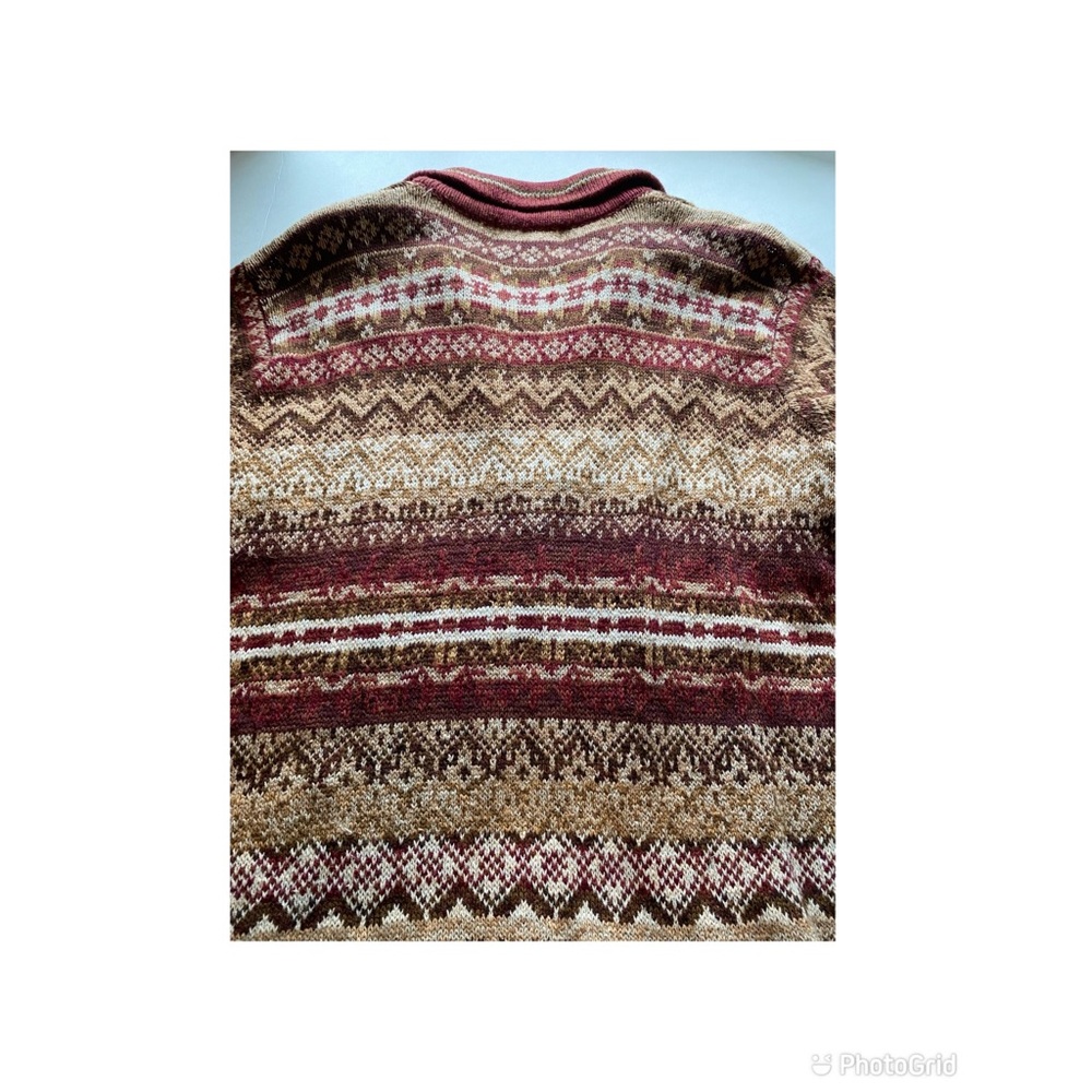 Heirloom Collectibles Fair Isle Sweater Womens M - Picture 3 of 11